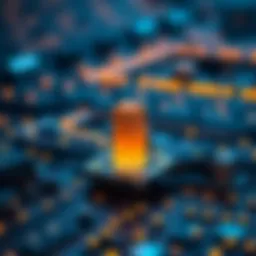 An illustration of blockchain oracle connecting to external data sources