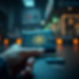 Visual representation of cryptocurrency wallet features