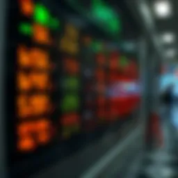 Currency exchange rates display